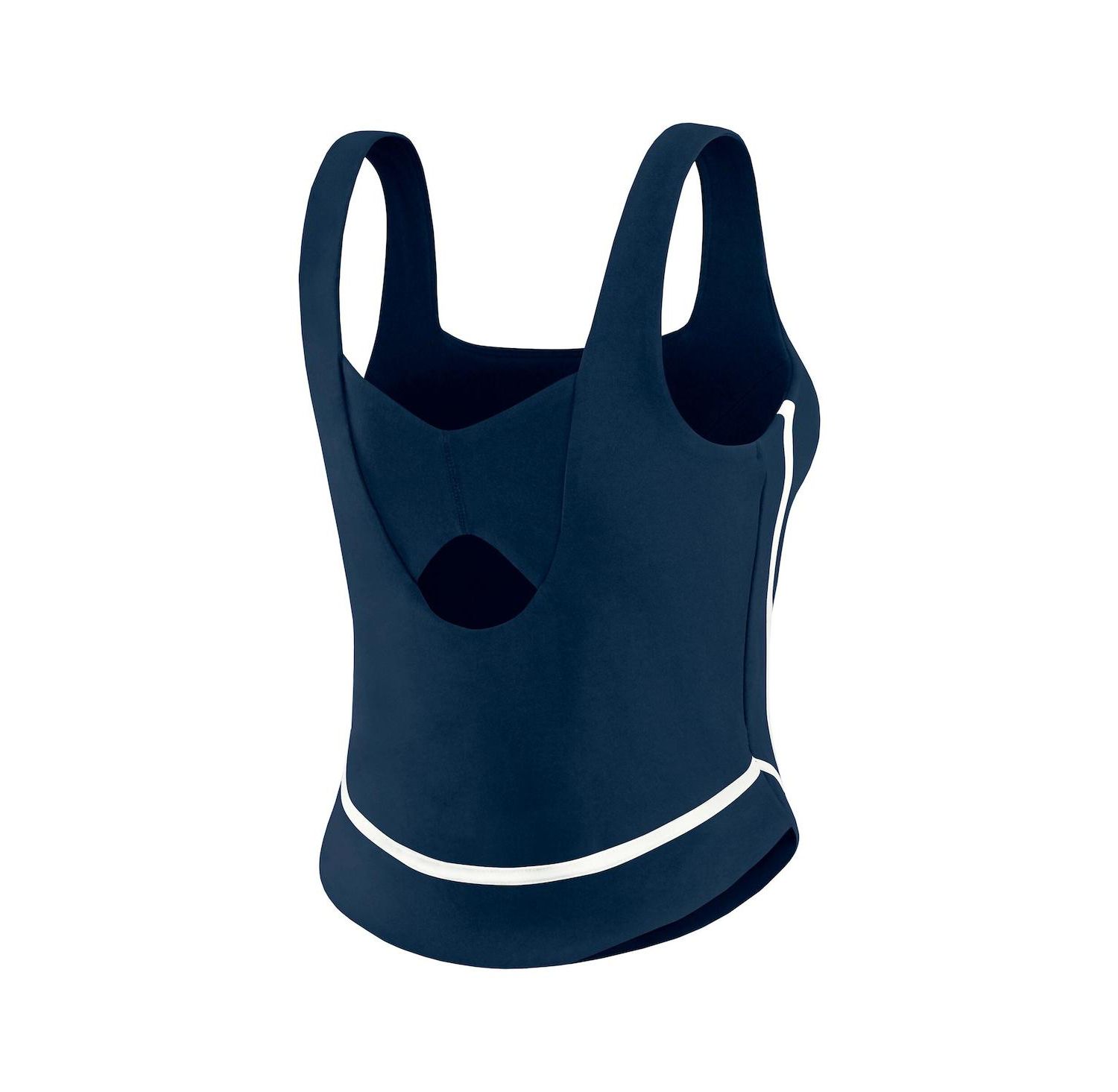 Women's Navy Houston Astros Square Neck Tank Top
