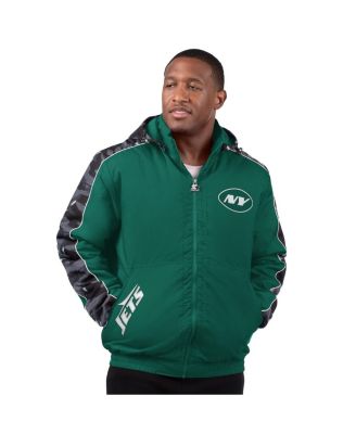 Starter - Men's Green New York Jets Thursday Night Gridiron Full-Zip Jacket