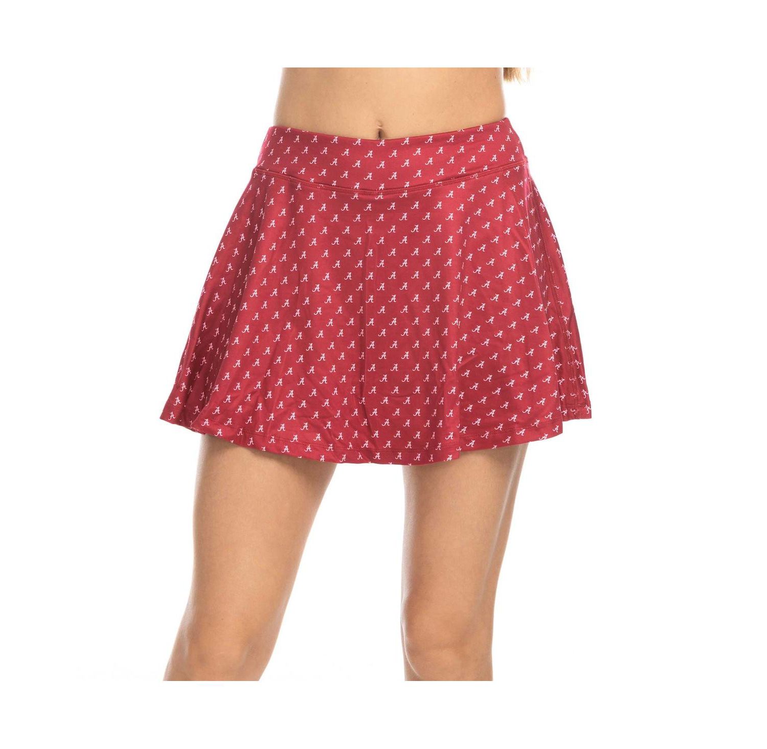 Women's Crimson Alabama Crimson Tide Allover Print Flowy Skort