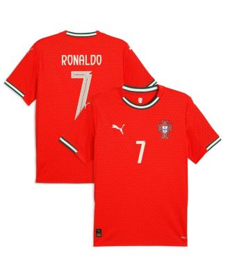 Puma - Men's Cristiano Ronaldo Red Portugal National Team 2025 Home Replica Jersey
