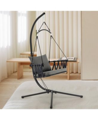 Hanging Swing Chair with Stand