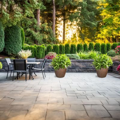 Indoor/Outdoor Patio, Garden, or Porch Weather-Resistant Double-Walled Anjelica Flower Pot Planter - 24"