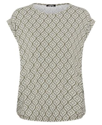 Women's Sleeveless Ornamental T-Shirt