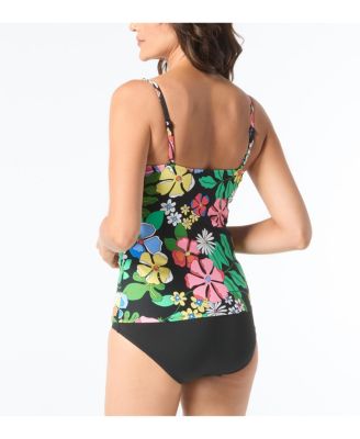 Women's Swim Lola Wrap Underwire Tankini Top