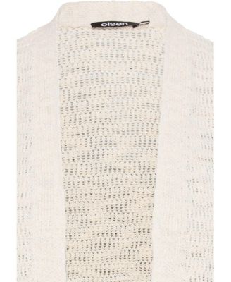 Women's Longline Fringe Trim Vest