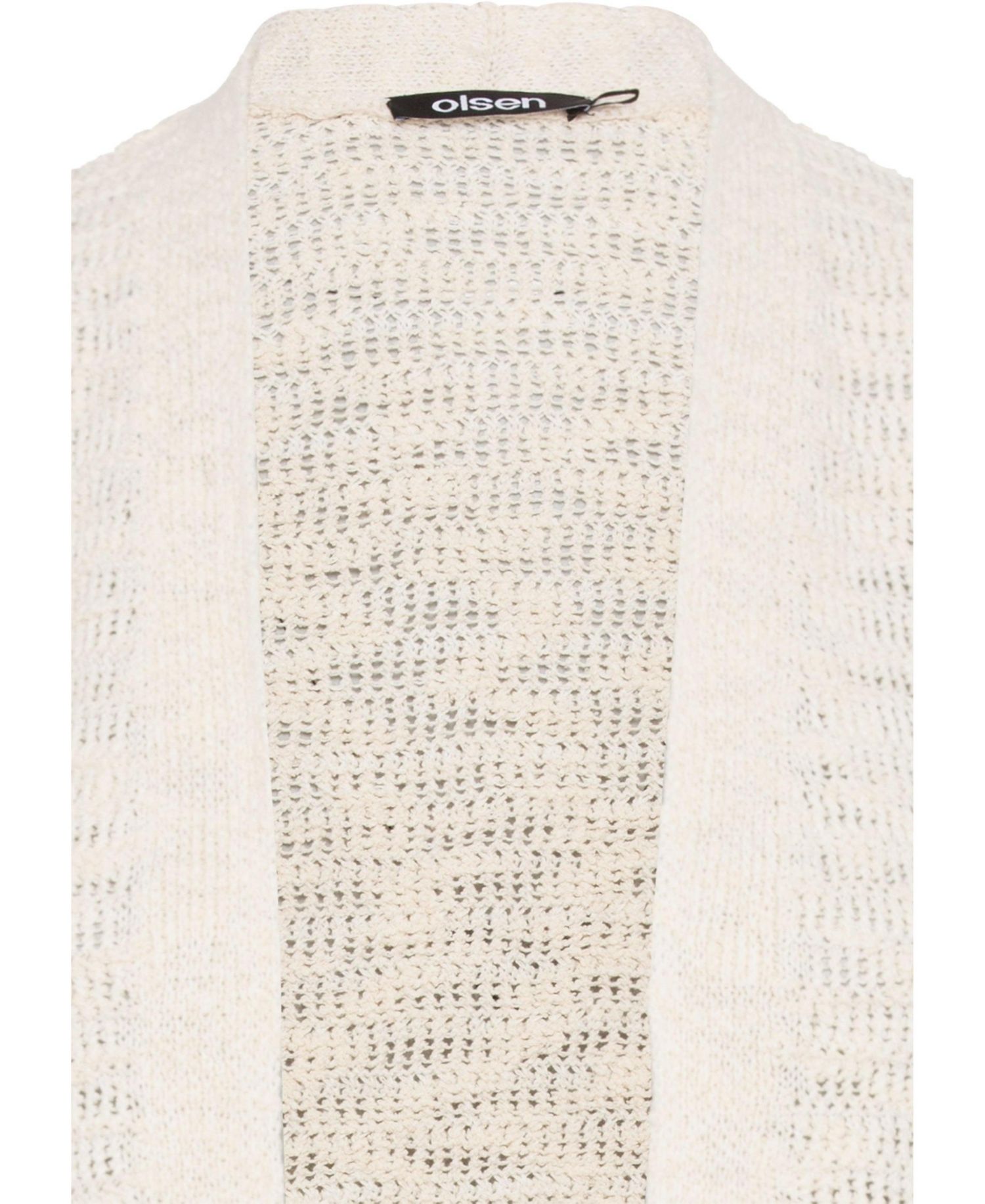Women's Longline Fringe Trim Vest