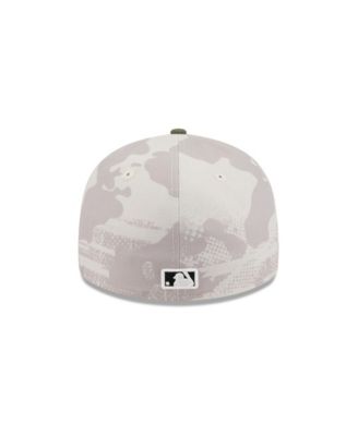 Men's Light Beige/Olive St. Louis Cardinals 2025 Armed Forces Day Low Profile 59FIFTY Fitted Hat