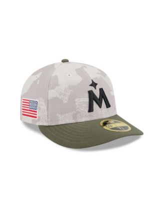 Men's Light Beige/Olive Minnesota Twins 2025 Armed Forces Day Low Profile 59FIFTY Fitted Hat