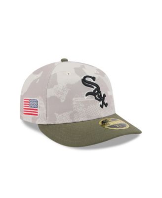 Men's Light Beige/Olive Chicago White Sox 2025 Armed Forces Day Low Profile 59FIFTY Fitted Hat