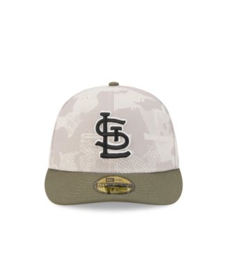 Men's Light Beige/Olive St. Louis Cardinals 2025 Armed Forces Day 59FIFTY Fitted Hat
