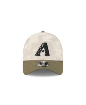 Men's Light Beige/Olive Arizona Diamondbacks 2025 Armed Forces Day 39THIRTY Flex Hat