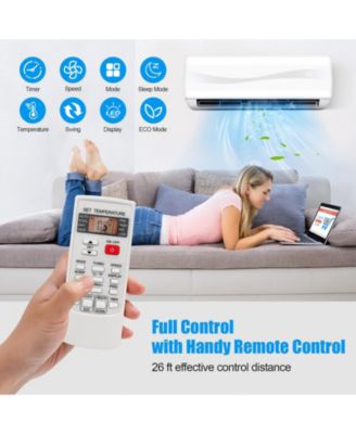 Blast Series 9000 BTU 17 SEER2 208-230V Ductless Mini Split Air Conditioner and Heater