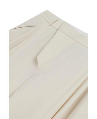 Women's Asymmetric Placket Detail Pants