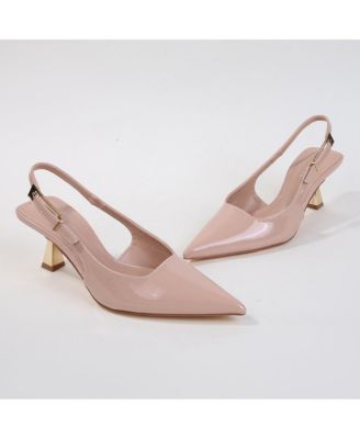 Cassandra Slingback Kitten Heels
