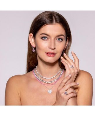 Bauble Drop 4 Carat Cushion Earrings