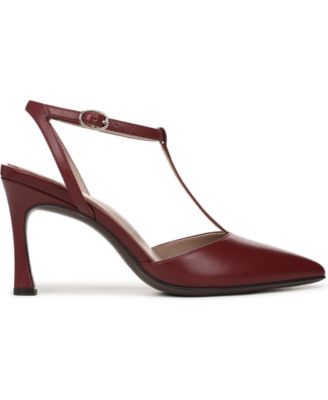 Women's Astrid T-Strap Pointed Toe Dress Pumps