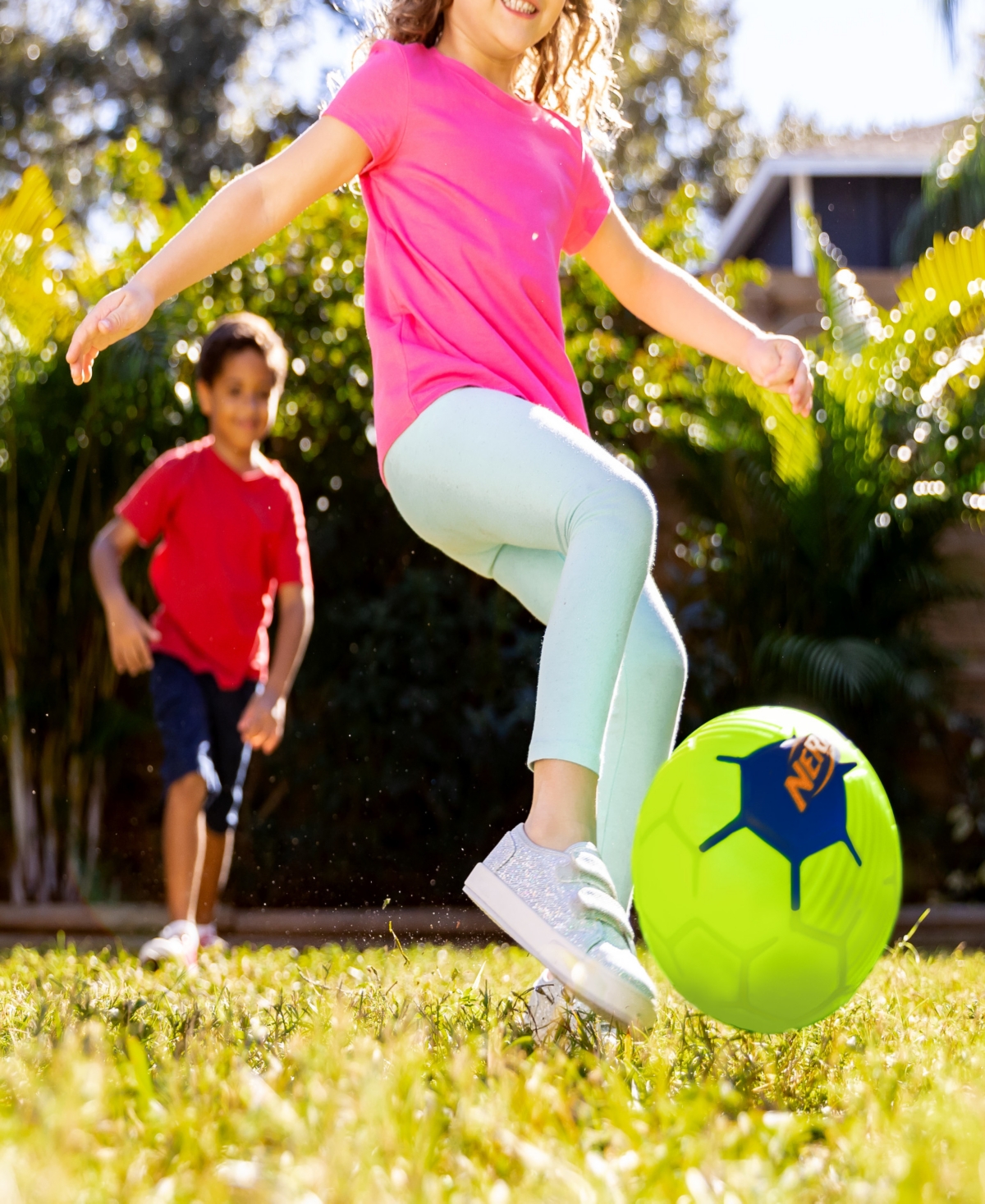 Franklin Sports Nerf Proshot Kids Mini Foam Soccer Ball