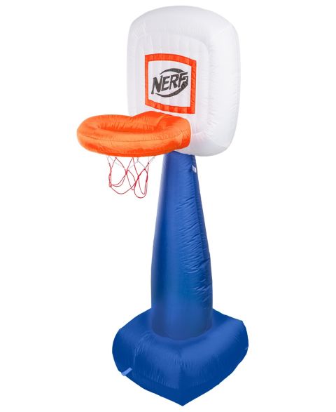 Детские игрушки Franklin Sports AirHoop 54" Built-in Blower Inflatable Basketball Hoop Set, от 3 лет
