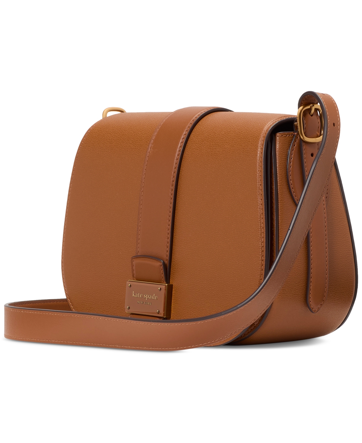 Shop Kate Spade Nouveau Leather Saddle Bag