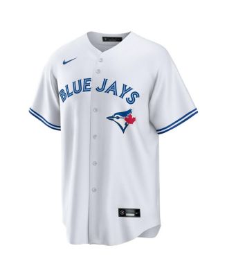 Men's&nbsp;White Toronto Blue Jays 1 Groom Home Replica Jersey
