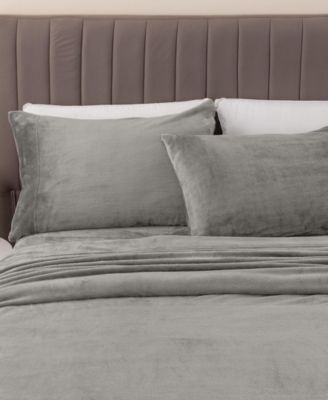 Linery & Co Ultra Soft & Cozy Velvet Plush Fleece Printed Sheet Set