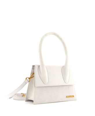 Large Le Grand Chiquito Bag Embossed Suede