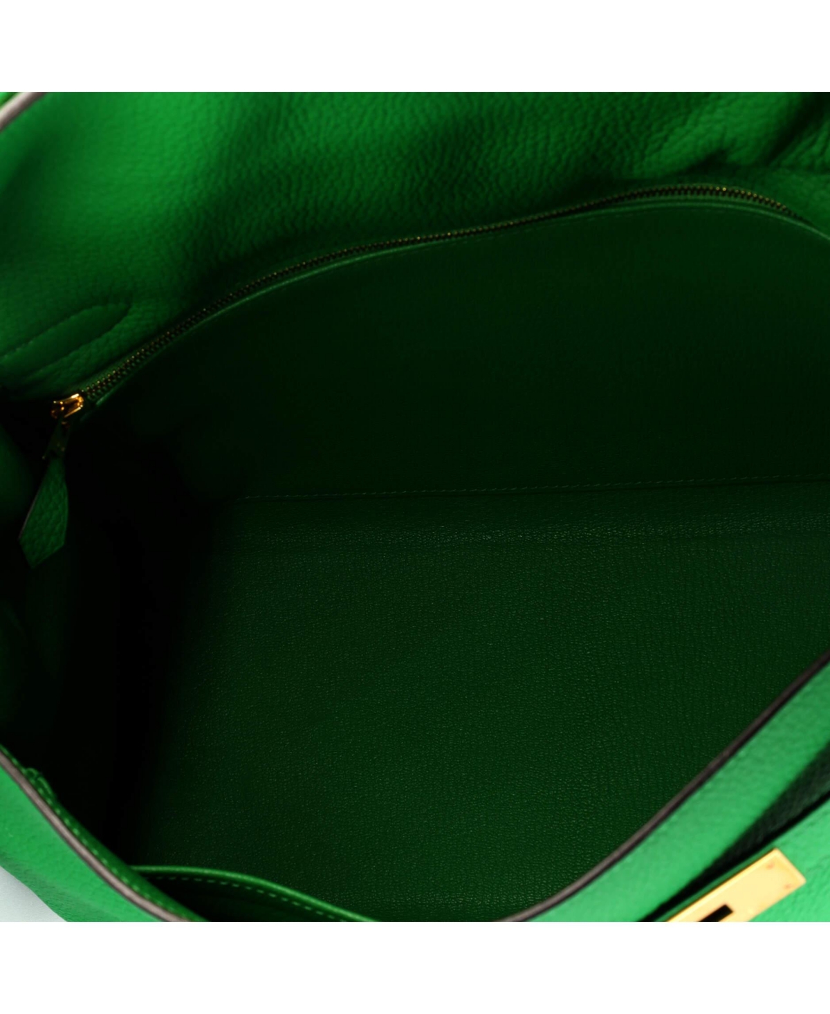 Pre-Owned Hermes Kelly 32 Handbag Togo with Gold Hardware