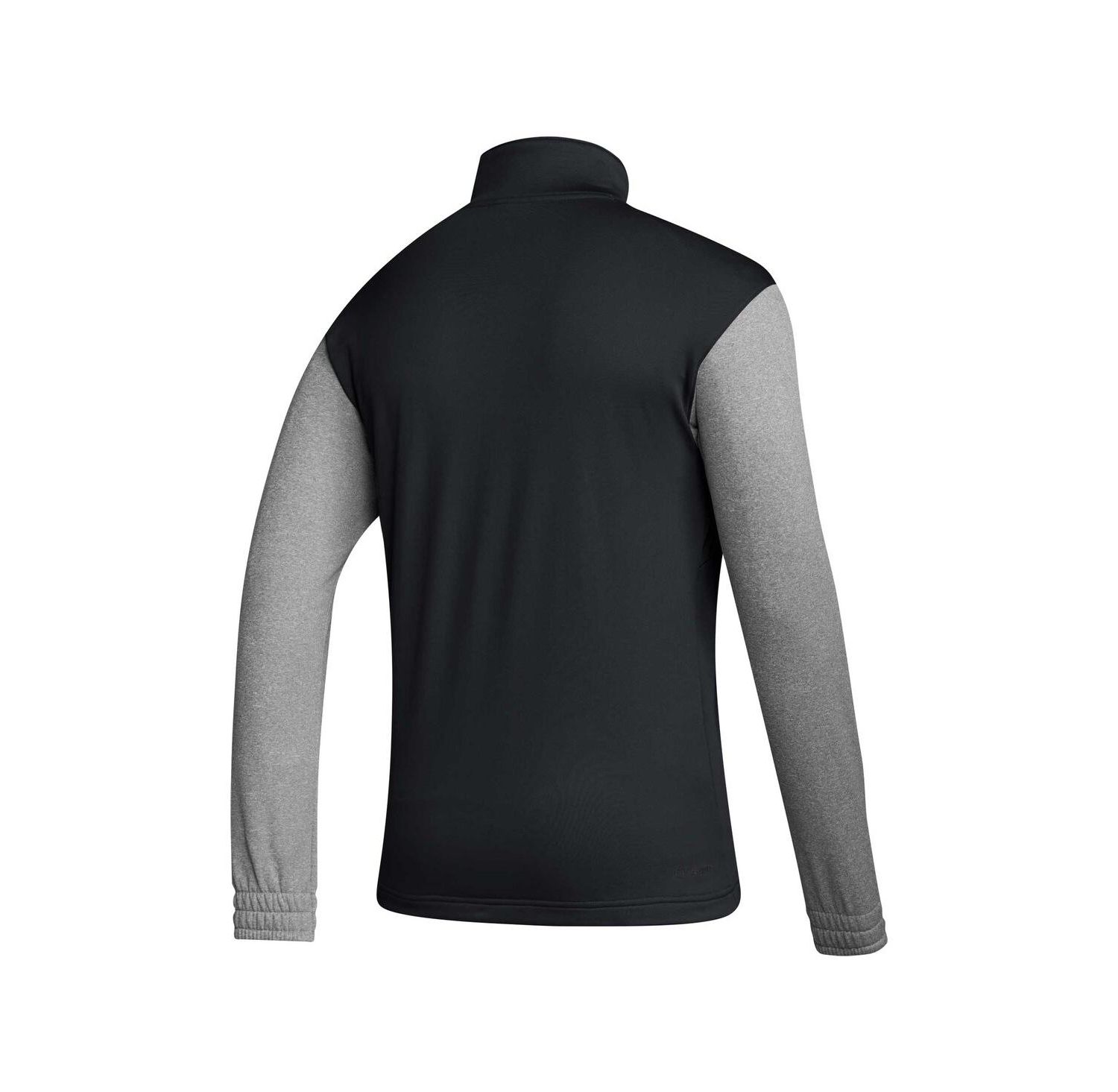 Men's Black Mississippi State Bulldogs Sideline AEROREADY Half-Zip Top