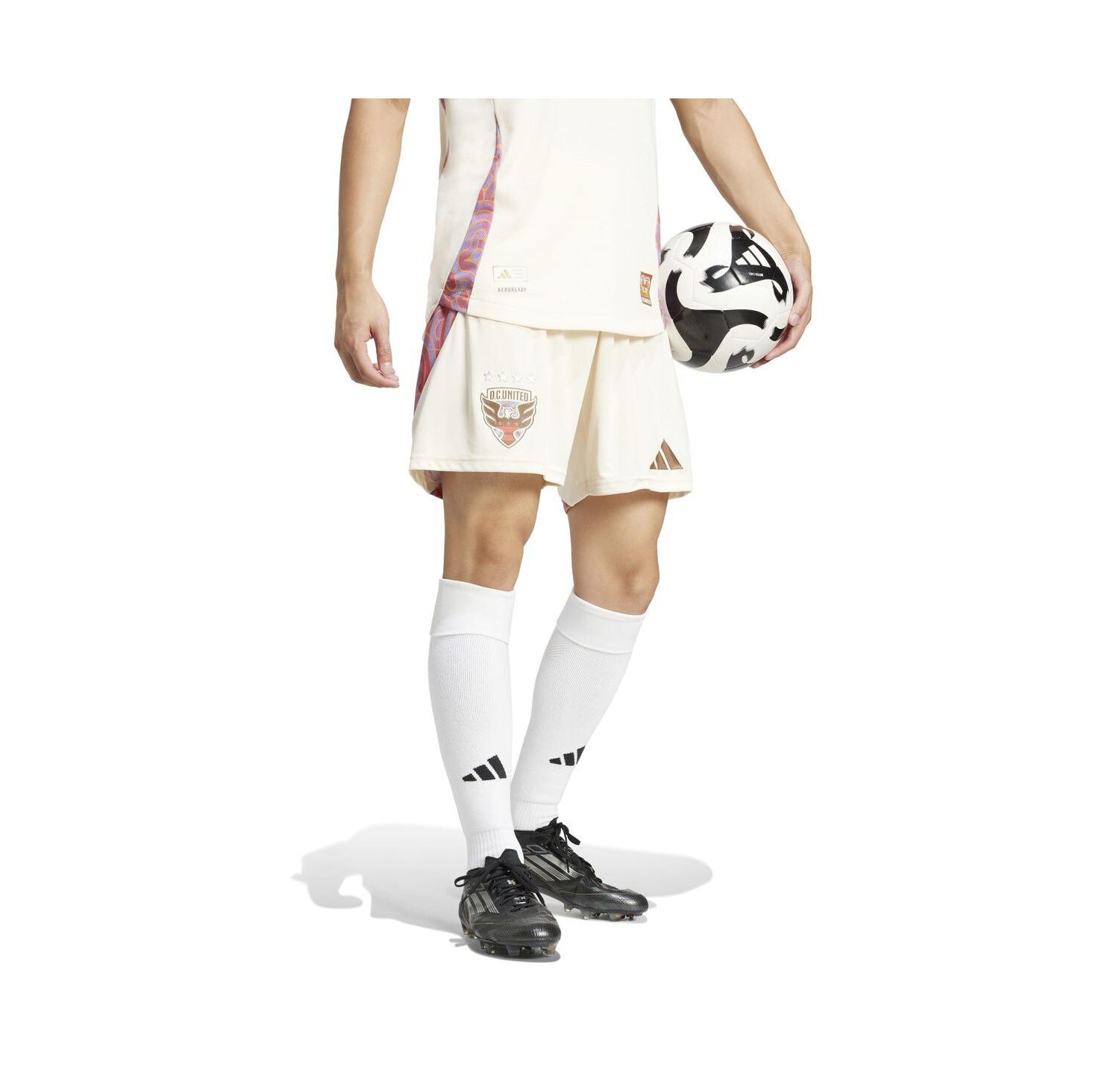 Men's Tan D.C. United Away 2025 The Soul Kit Authentic Shorts