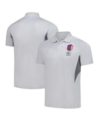 adidas - Adidas Men's Silver St. Louis City SC 2025 Training Polo Shirt