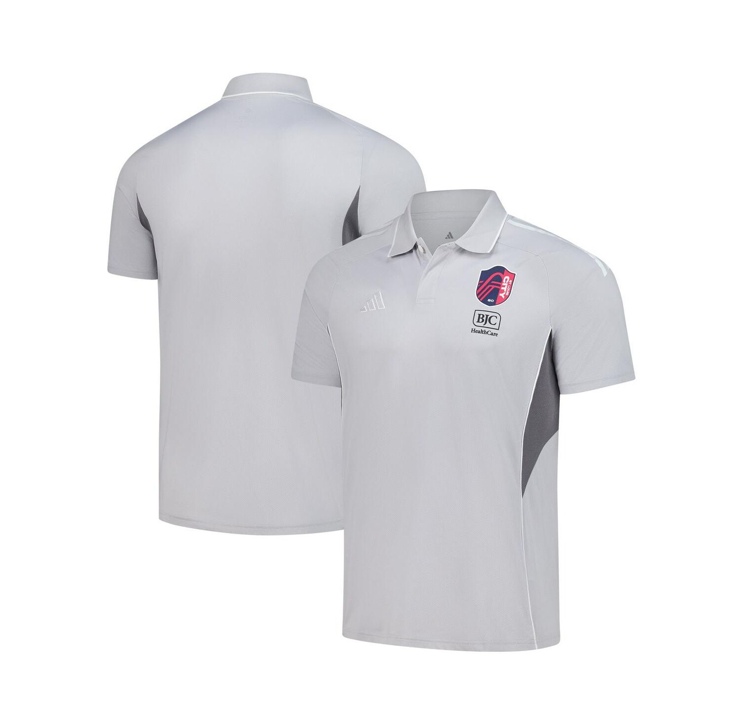 Men's Silver St. Louis City SC 2025 Training Polo Shirt