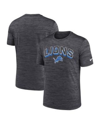 Nike - Men's Charcoal Detroit Lions Velocity Performance T-Shirt