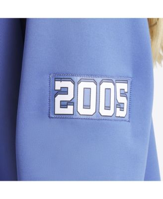 Women's Blue Washington Nationals 2025 City Connect Authentic Collection Performance Pullover Hoodie