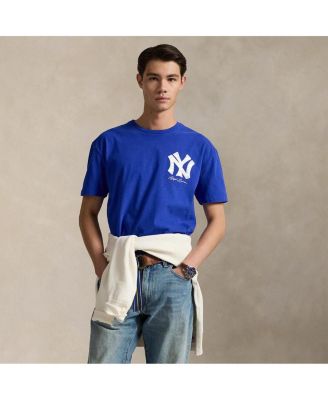 Polo Ralph Lauren - Polo Shirt Ralph Lauren Royal Yankees Jersey T-Shirt