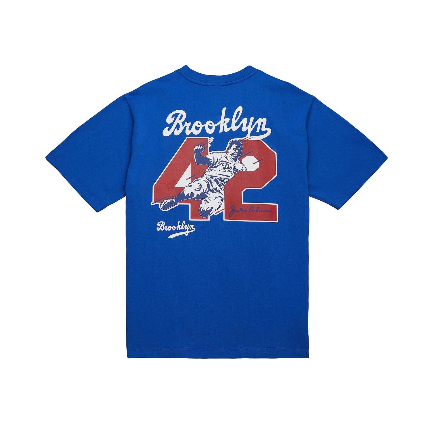 Men's Jackie Robinson Royal Brooklyn Dodgers Legends Collection Vintage Logo T-Shirt