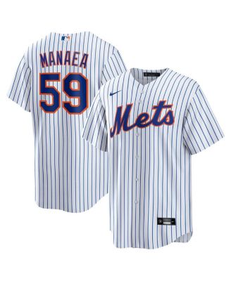 Nike - Men's Sean Manaea White New York Mets Home Replica Jersey