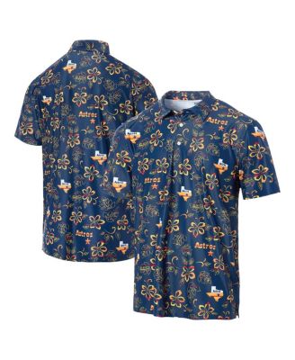 Reyn Spooner - Men's&nbsp;Navy Houston Astros Cooperstown Collection Performance Polo Shirt