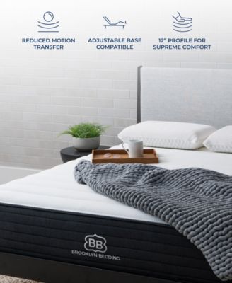 Select 12" Gel Memory Foam Hybrid Cushion Firm Tight Top Mattress in a Box - Full