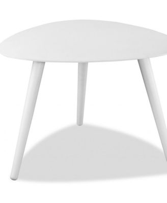 Lightweight Aluminum Accent Table for Indoor/Outdoor Use