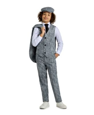 Big Boys 3-Piece 20's Gangster Halloween Suit Set