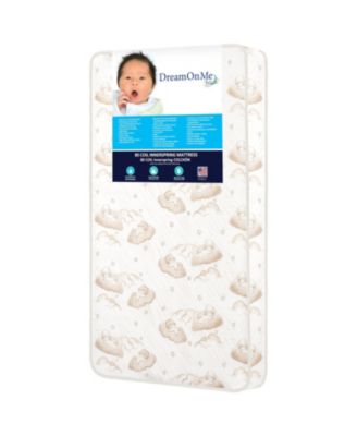 Twilight 5” 88 Coil Inner Spring Crib And Toddler Mattress I Waterproof I Green Guard Gold Certified