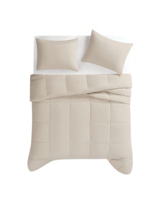 Green Solid 3-Pc. Comforter Set, King