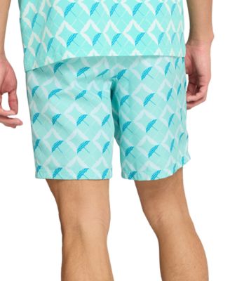 Men's Resort Umbrella-Graphic Shorts