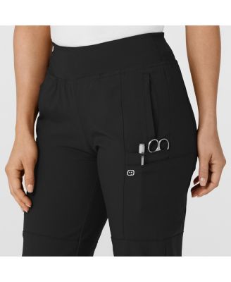Women's W123 Comfort Waist Cargo Jogger Scrub Pant
