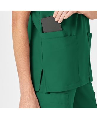 Women's W123 Unisex 4 Pocket Utility Scrub Top