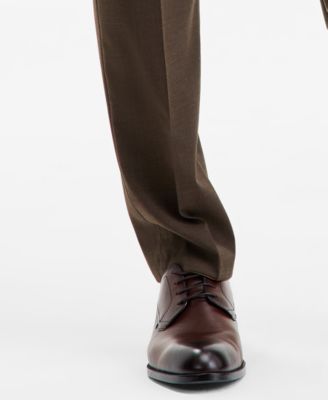 Men's Modern-Fit Solid Suit Pants