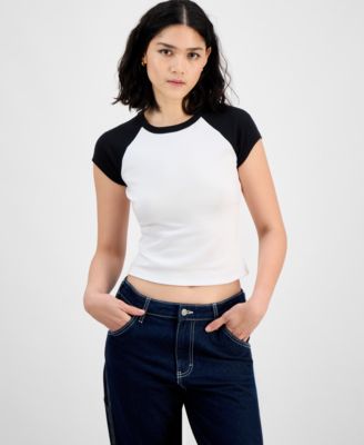 Just Polly - Juniors' Star Graphic Tee