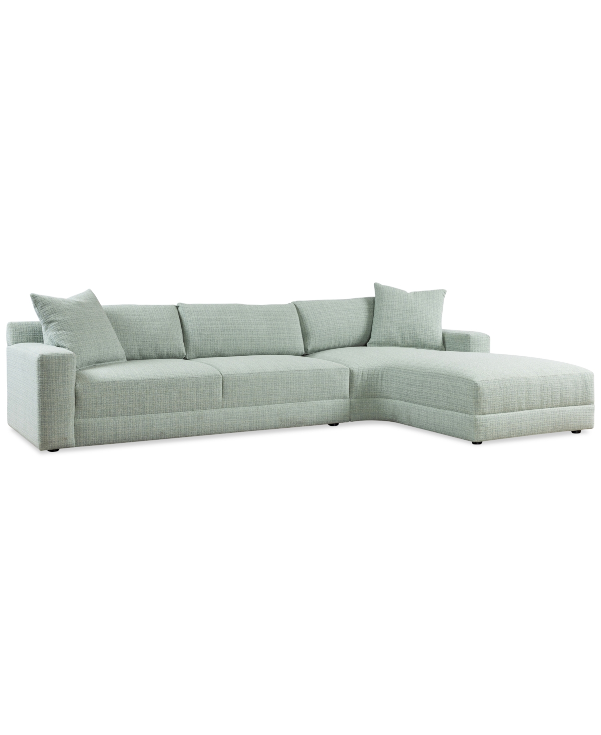 Mayela 2-Pc. Fabric Chaise Sectional, Exclusively at Macy's