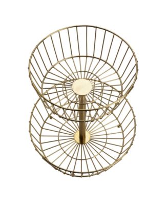 Gourmet Basics Geneva 2-Tier Basket