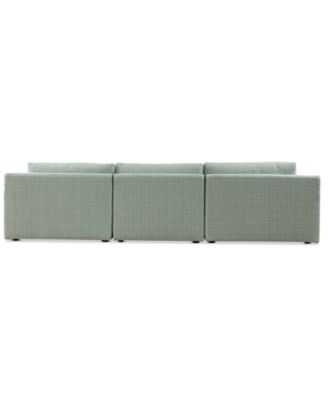 Mayela 3-Pc. Fabric Chaise Sectional, Exclusively at Macy's